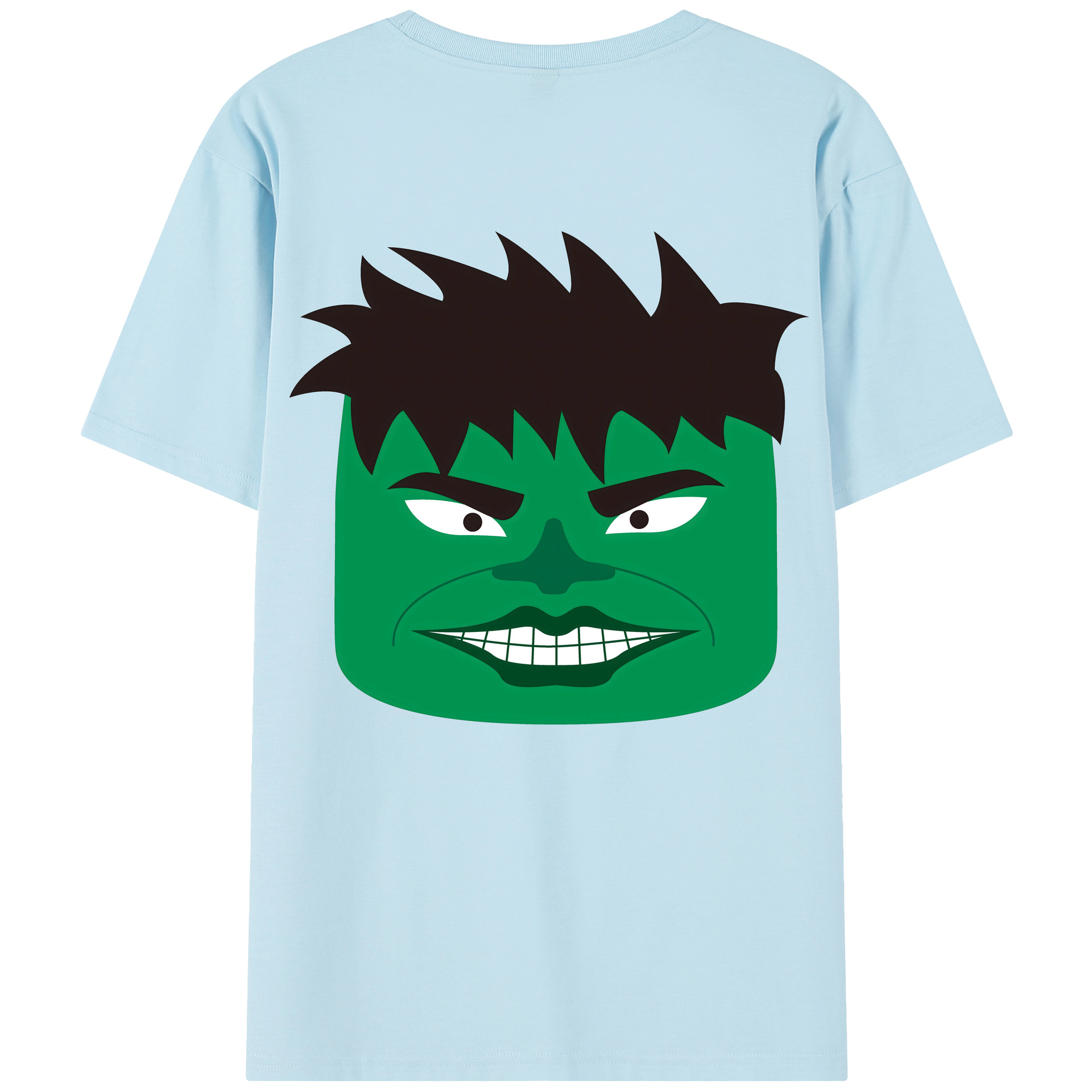 （画像用） アベンジャーズ The Avengers 綿100％半袖Tシャツ（背面プリント）
